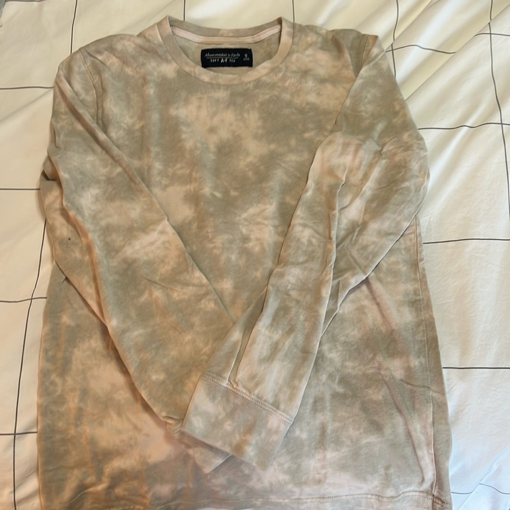 Abercrombie Tie Dye Long Sleeve Shirt